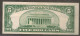 1950 A $5 DOLLAR BILL FEDERAL RESERVE NOTE - Bilglietti Della Riserva Federale (1928-...)