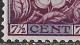 Naar Links Verschoven Blauwe Kleur In 1925 Kinderzegels 7½+ 3½ Cent Paars / Blauw NVPH 167 - Variedades Y Curiosidades