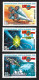 SPACE USSR 1978 INTERCOSMOS MNH Full Set Astronauts Soviet-Polish Program Transport Stamps Mi. #4735-4737 - Verzamelingen