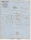 1861 LAC Angoulème Charente T. Empire Non Dentelé Oblit. Petits Ch.  2830 Pour Saumur Maine Et Loire Laurent Rocher - 1800 – 1899