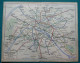 00457*PARIS*METRO 1946*PLAN DE LA VILLE DES TRANSPORTS*TRANSPORTATION CITY PLAN*EDITIONS MELLOTTÉE*TIRAGE JUILLET 1945 - Europe