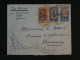 BV18 AEF  TCHAD BELLE LETTRE RR  1935  A BORDEAUX FRANCE +FEMME BAKALOI ++AFF. INTERESSANT ++ - Storia Postale