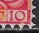 Plaatfout Rood Puntje In De 10 En Wit Vlekje Rechts Onder In 1925 Kinderzegels 10+2½ Ct Rood/geel NVPH 168 PM 2 Postfris - Abarten Und Kuriositäten