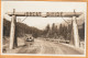 Banff Alberta Canada Old Real Photo Postcard - Banff