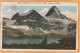 Banff Alberta Canada Old Postcard - Banff