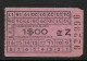 Tramway Et Bus Lisbonne Carris Portugal Billet Pub  Photocopies Ozalid Lisbon Tram Ticket - Europa