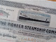 The Pioneer Steamship Company - 1913 - Navegación