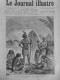 1882 ZOO HUMAIN INDIEN CARAÏBE INDIGENE 2 JOURNAUX ANCIENS - Other & Unclassified