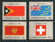 Delcampe - 196 Flaggen Flags Drapeaux ONU 1980 1981 1982 1983 1984 1985 1986 1987 1988 1989 1997 1998 1999 2001 2007 - Unused Stamps
