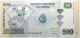 Congo (RD) - 500 Francs - 2020 - PICK 96c - NEUF - República Democrática Del Congo & Zaire