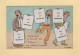 Cartes Humoristiques N°16 - Demandez Le Journal Des Timbres - Gill Tailleur - 1900-1949