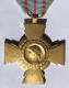 Médaille Croix Du Combattant BR + Poinçon - Poilus WW1 Guerre 14-18 Décoration Honorifique - Francia