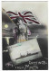 CPA GREETINGS FROM MALTA, H.M.S INVINCIBLE, DRAPEAU BRITANNIQUE, MALTE - Malta