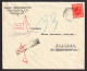 Unknown INCONNU Vignette Label YUGOSLAVIA SHS - LAWYER Cover Letter  Postmark Beograd 1930 1926 King Alexander - Dienstzegels