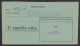 YUGOSLAVIA Official Letter - Registered Postcard / AVIS De Réception Return Receipt FIUME Rijeka CROATIA 1955 - Service