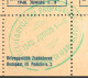 Delcampe - BLACK PENNY KING Mathias GUTENBERG 500 BALLOON Post Przemyśl POLAND 1940 Hungary LABEL VIGNETTE CINDERELLA Szeged - Non Classés