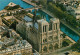 Paris - La Cathedrale Notre Dame  - Vue Aérienne   O 652 - Notre Dame De Paris