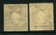 Russia  1889/1902  Mi 55-56 Y  MLH*  Wz.4 - Unused Stamps