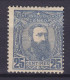 Belgian Congo 1889 Mi. 8, 25c. Leopold II., MH* - 1884-1894