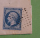 BW1 FRANCE   BELLE LETTRE  1868  MERY  ++  NAPOLEON N°14++AFF. INTERESSANT ++ - 1853-1860 Napoleone III