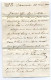 Cursive 7 Charleville MEZIERES / Dept Des Ardennes / 23 Mars 1820 - 1801-1848: Précurseurs XIX