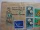 Japon Susaki P.O.BOX2 Kotiken Japan Turuko Koide Camélia Tigre Librairie De La Diète Tiger Flower 1961 1962 - Briefe U. Dokumente