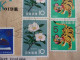 Delcampe - Japon Susaki P.O.BOX2 Kotiken Japan Turuko Koide Camélia Tigre Librairie De La Diète Tiger Flower 1961 1962 - Briefe U. Dokumente