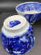 Delcampe - PETRUS REGOUT & Cie Maastricht Lot De 3 Pochons  Blanc Bleu 1836-1899 Ht 5.5cm #faience #rare - Maastricht (NLD)