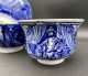 Delcampe - PETRUS REGOUT & Cie Maastricht Lot De 3 Pochons  Blanc Bleu 1836-1899 Ht 5.5cm #faience #rare - Maastricht (NLD)