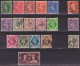 Great Britain 1937 King George VI - Mi. 198-211 + Perfin - Used - Used Stamps