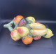 Delcampe - FRUITS  Céramique Barbotine Italy Vintage 1950 à Suspendre Ht 35cm - Objet Unique #majolica  #230714 - Non Classificati