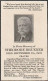 Partezettel Theodore Bruener - 1931  (64836) - Obituary Notices