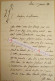 ● L.A.S 1841 Baron Amiral Albin Reine ROUSSIN Né à Dijon - Mme Boucherot - Lettre Autographe LAS - Marine - Político Y Militar