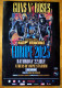 GUNS AND ROSES: 2 Original Posters For Their Concert In Athens, Greece On July 2023 - Plakate & Poster