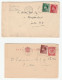 E8 COVERS Eastbourne Leatherhead  Eviii GB Stamps Cover Postal Stationery Card - Brieven En Documenten