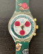 Delcampe - Superbe Swatch Modèle SCK102 'Chrono Riding Star' 1993 - Watches: Modern