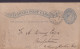 Canada Postal Stationery Ganzsache Entier Queen Victoria Aylisford HALIFAX & WEST ANNAPOLIS 1887 (2 Scans) - 1860-1899 Regno Di Victoria