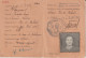1940 - CARTE DE CIRCULATION TEMPORAIRE GENDARMERIE DE LILLE (NORD ET PAS DE CALAIS) - 1939-45