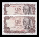 España Spain Pareja 100 Pesetas Manuel De Falla 1970 Pick 152a Sin Serie Ebc+ Xf+ - 100 Pesetas