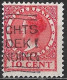 Plaatfout Rood Puntje Achter De L Van PostzegeL In 1938 Wilhelmina Type Veth 10 Ct Rood NVPH 182 PM 3 - Errors & Oddities