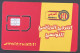 Tunisie Tunisia New SIM GSM Card Telecom Football Esperance Calcio Soccer Red Yellow Blood & Gold 3G 4G 5G MOBILE - Tunisie