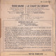 BERNARD SINCLAIR  - FR EP - O, MA ROSE-MARIE + 3 - Opéra & Opérette