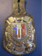 Insigne Ancien De Pucelle Avec Cuir/S. P./Courage Et Dévouement/Membre Actif/Fédération Des SP De RF/ Vers 1950   PUC63 - Bomberos