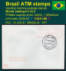 Brasilien Brazil ATM AG.00010 / 29.06.81 !! / Cr$ 01,00 Kleinstwert FDC / Brasilia BSB / Frama Automatenmarken Etiquetas - Automatenmarken (Frama)