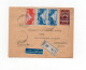 !!! LETTRE RECOMMANDEE PAR AVION DE BEYROUTH, LIBAN, POUR PARIS, 1948 - Covers & Documents