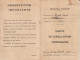1939/1940 - CARTE DE CIRCULATION TEMPORAIRE - GENDARMERIE DE ANNECY (HAUTE SAVOIE) => RHONE / CORREZE - 1939-45