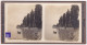 Les Bords Du Lac Léman / Clarens Vaud - Photo Stéréoscopique 1900 Près Montreux Alpes Bateau C11-8 - Stereo-Photographie