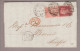 Grossbritannien 1867-02-14 Charing-Cr. London Brief Nach Bern Mit 1 Penny + 4 Penny - Cartas