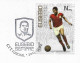 Portugal FDC Voyagé Cachet Madère Football Hommage A Eusébio 2014 SLB Benfica Soccer Eusebio Madeira Postmark - FDC