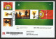 Portugal Mondial Football Brèsil Brasil Drapeau 2014 FDC Bloc Recommandée Soccer FIFA World Cup Brazil Flag R FDC - FDC